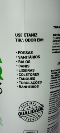 Tira Odor Roxo Escuro 1 Litro - Elimine Maus Cheiros com Eficiência e Estilo - imagem 1