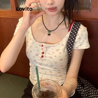 Camiseta Floral Lovito: Estilo 2 em 1 - imagem 2