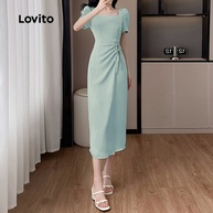 Vestido Lovito Elegante: Seu Look 2 em 1! - imagem 2