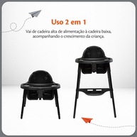 Cadeira de Alimentação Voyage Macaron: 2 em 1! - imagem 2