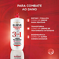 Elseve Reparação Total 5: Kit Completo com Shampoo, Condicionador, Máscara e Creme 3 em 1 - imagem 2