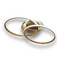 Plafon LED Circles: Iluminação Moderna 3 em 1 - imagem 2