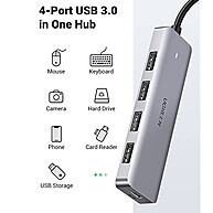 Ugreen USB-C para USB-A: Hub 4 em 1! - imagem 2