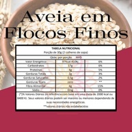 Aveia em flocos finos Premium Ca.Nuts (1 Kg) - imagem 3