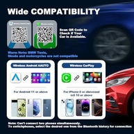 Adaptador CarPlay e Android Auto 2 em 1 Sem Fio: Liberdade e Tecnologia no Seu Carro - imagem 4