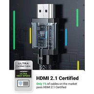 Cabo HDMI 2.1 8K 60Hz 48Gbps 1 Metro: Imagem e Som de Cinema em Casa! - imagem 5