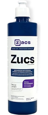 Zucs 500ml: O Restaurador 3 em 1 que Renova Plásticos e Borrachas Internos e Externos - imagem 1