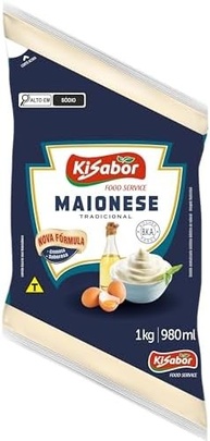 KiSabor Maionese Tradicional Kisabor 1 Kilo - imagem 3
