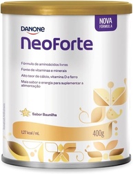 1 Lata de Fórmula Infantil Neoforte Com 400g Sabor Baunilha - Promoção - imagem 1