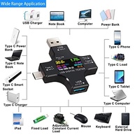 Testador USB-C Multímetro Digital LCD Colorido 2 em 1: Monitore Tensão, Corrente e Mais! - imagem 3