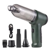 Henniu Mini Aspirador de Pó Portátil 2 em 1: Potência Sem Fio para Carro, Casa e Mais! - imagem 1