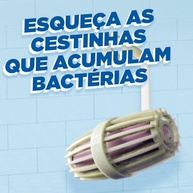 Pato Desodorizador Sanitário Gel Adesivo com Refil Marine - 1 Disco - imagem 5