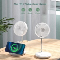 Mini Ventilador com Carregador Wireless: 3 em 1! - imagem 3
