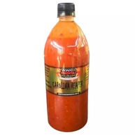 Viciado em Pimentas Molho de Pimenta Carolina Reaper, Picante Extremo, 1 Litro - imagem 1