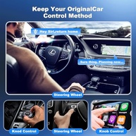 Adaptador CarPlay e Android Auto 2 em 1 Sem Fio: Liberdade e Tecnologia no Seu Carro - imagem 3