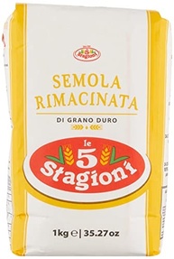 Farinha Semola Di Grano Duro Rimacinata Le 5 Stagioni 1 kg - imagem 2