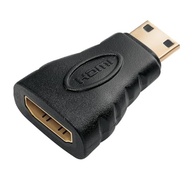 Kit 10 Adaptadores Mini HDMI Macho para HDMI Fêmea Gold - Conexão Premium 1080P - imagem 2