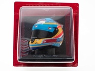 Capacete Réplica Fernando Alonso Ferrari F1 2012 - Escala 1:5 (OPO 10) - imagem 2