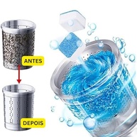 Pastilhas de Limpeza para Máquina de Lavar – Kit com 10 Tabletes Efervescentes para Remover Mofo e Odores - imagem 3