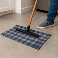 Kit 10 Panos de Chão Xadrez 40x65cm – Resistentes, Absorventes e Versáteis para Limpeza Total - imagem 3