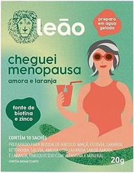 Leão Cheguei Menopausa - Amora e Laranja 10 Sachês - imagem 2
