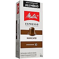 Cápsula Melitta Marcato Intensidade 10 Nespresso - imagem 1
