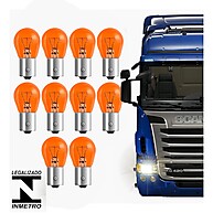 Lâmpadas Automotivas P21W 24V 21W BA15S para Caminhão - Caixa com 10 - imagem 2