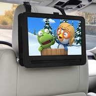 Suporte de Encosto de Cabeça para DVD Player Portátil 10" - Viagens Tranquilas! - imagem 3