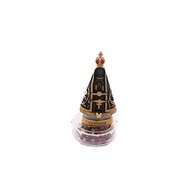 Terço Nossa Senhora Aparecida 10 cm em Resina com Contas Vermelhas - Decoração e Devoção - imagem 3