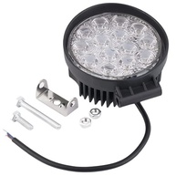 Farol de Milha Redondo 42W LED Cree 14 Leds 10-30V - Iluminação Potente para Veículos e Motos - imagem 2