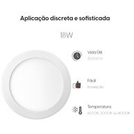 Plafons LED Elgin: Ilumine com Economia (Kit 10) - imagem 2