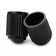Kit 10 Tampas Válvula Pneu Preto Universal - Proteção e Estilo para Carros e Motos - imagem 4