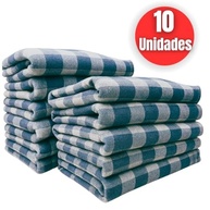 Kit 10 Panos de Chão Xadrez 40x65cm – Resistentes, Absorventes e Versáteis para Limpeza Total - imagem 5