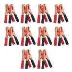 Garra Jacaré para Bateria 100A Lugatools: Conexão Segura e Potente (10 Pares) - imagem 1