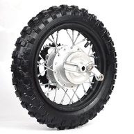 Kit Roda Traseira Dirt Pit Pro Trail Bike 10" 2.5-10 c/ Freio a Tambor e Corrente 37T - imagem 5