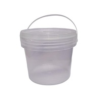 Conjunto de 10 Baldes com Tampa e Lacre 3,2L em Polipropileno Transparente - Ideal para Armazenamento Seguro e Prático - imagem 4