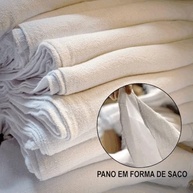 Pano de Chão Grande Grosso Saco 45x70 em Algodão 100% - Kit com 10 Unidades - imagem 3