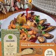 CoCook Tempero Ásia 100% Natural Peixe Sabor Malásia 75g Ideal para Peixe Branco, Frutos do Mar, Camarão, Polvo, Siri, Lagosta, Ostras, Caranguejos Zero Glúten, Zero Lactose, Zero Conservantes, Zero Corantes, Zero Sódio - Rende até 30 porções - imagem 5