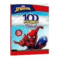 100 Páginas Homem-Aranha: Colorir e Aventura! - imagem 1