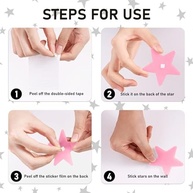 Adesivos de Parede Estrela que Brilha no Escuro - 100 Peças para Teto e Quarto - imagem 4