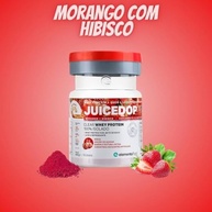 Whey Protein JUICEDOP ISO Clear Whey Protein 100% Isolado Pote 450g Sabor Morango com Hibisco, elementoPuro Whey Jeito de Suco - imagem 4