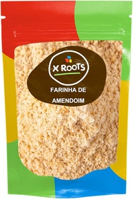 Farinha de Amendoim 100% Pura 500gr - X Roots - imagem 1