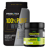 100% Pure Whey + Creatina: Suplementos que Aceleram Seus Resultados - imagem 1