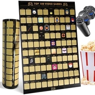 Pôster de Raspadinha dos 100 Melhores Videogames - Experiência Interativa para Fãs de Games - imagem 2