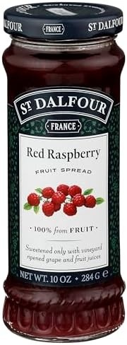 (1) - St Dalfour 31265 Red Raspberry 100 Percent Fruit Conserve - imagem 1