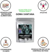QUIMIVIDA Goma Xantana Sem Glúten 100% Pura 1kg Quimivida – Espessante Alimentar - imagem 3