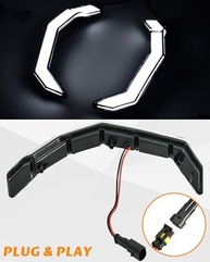 SAUTVS Luzes de Presa LED para Polaris RZR XP 1000/XP 4 1000 (2024+) - Branca DRL, à Prova d'Água - imagem 5