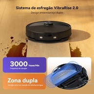 Roborock Q10 VF - Robô Aspirador com Esfregão, 10.000 Pa, Sistema Antiemaranhamento e Navegação LiDAR - imagem 5