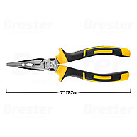 Alicate Bico Meia Cana Vonder 7" com Isolação 1000V - imagem 2