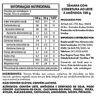 Tâmara com Chocolate e Amêndoa – Date Crown 100g - imagem 2